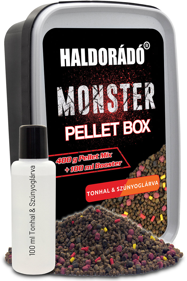 Haldorádó Pelety Monster Pellet Box 400 g 2 mm Tuniak/Patentka