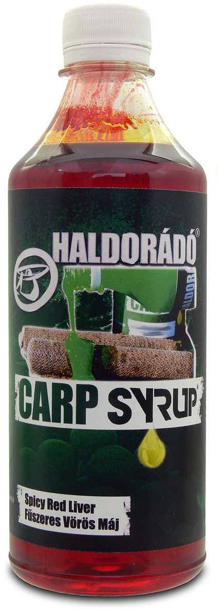 Haldorádó Booster Carp Syrup Pikantná červená pečeň, 500 ml