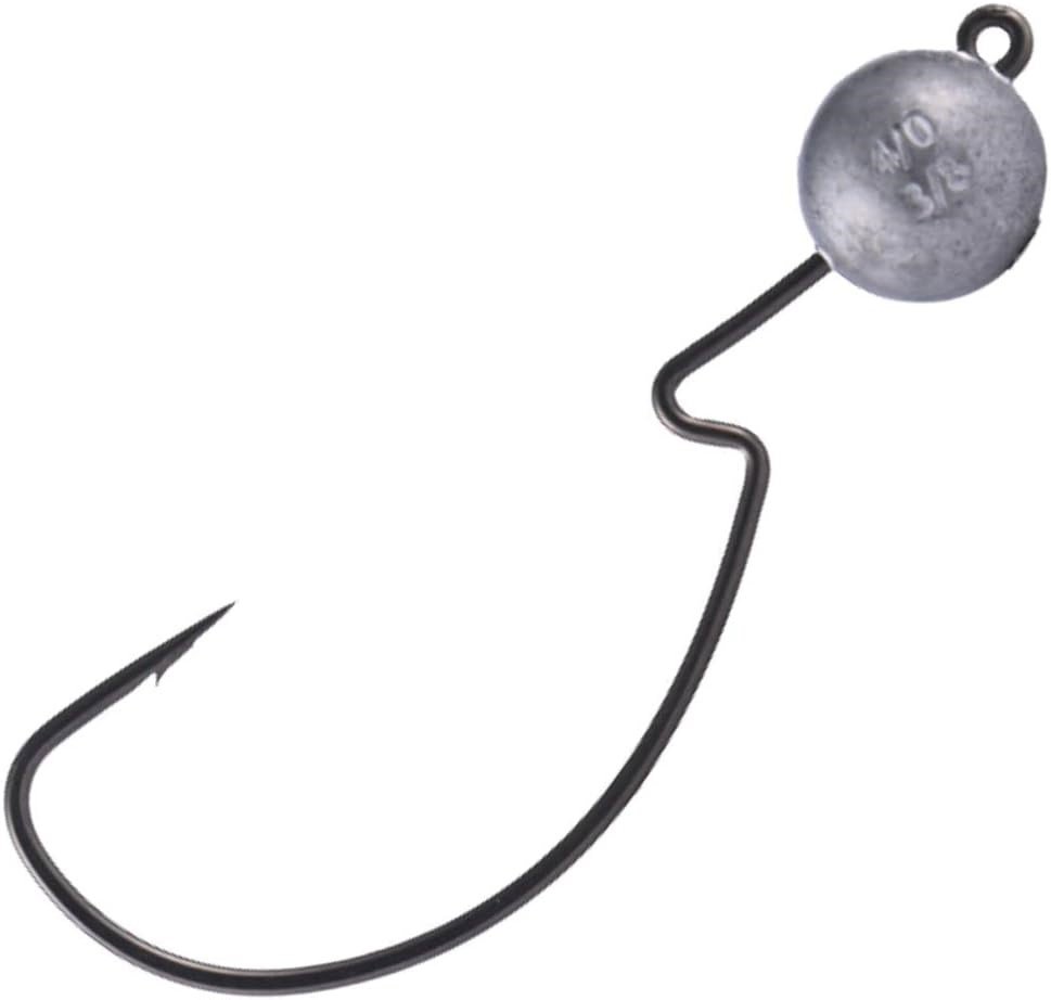 BKK Silent Chaser 1X EWG Round Head 5,3 g veľkosť 1/0, 4 ks