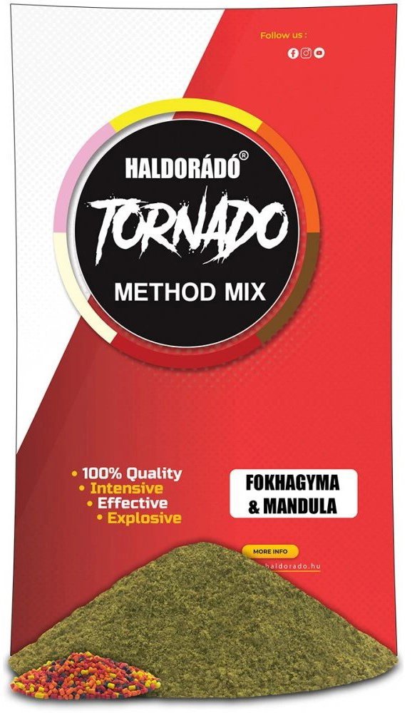 Haldorádó Method Mix Tornado 500 g Cesnak/Mandle