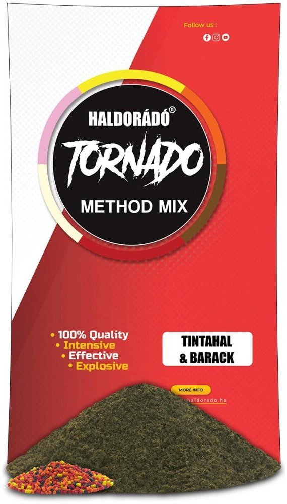 Haldorádó Method Mix Tornado 500 g Chobotnica/Broskyňa