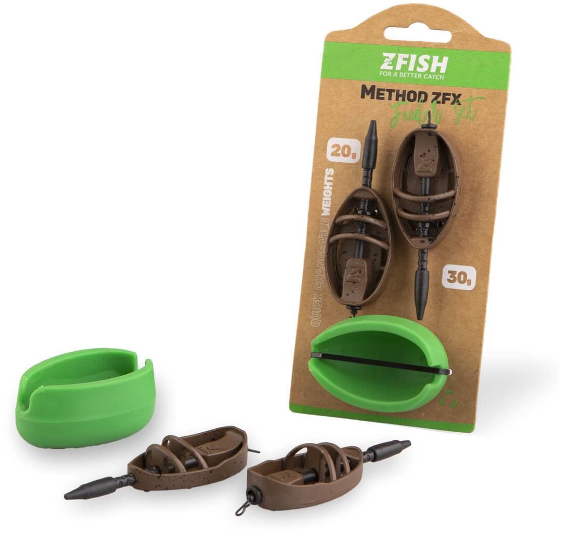 Zfish Sada kŕmidiel Method Feeder Set ZFX 20, 30 g + formička