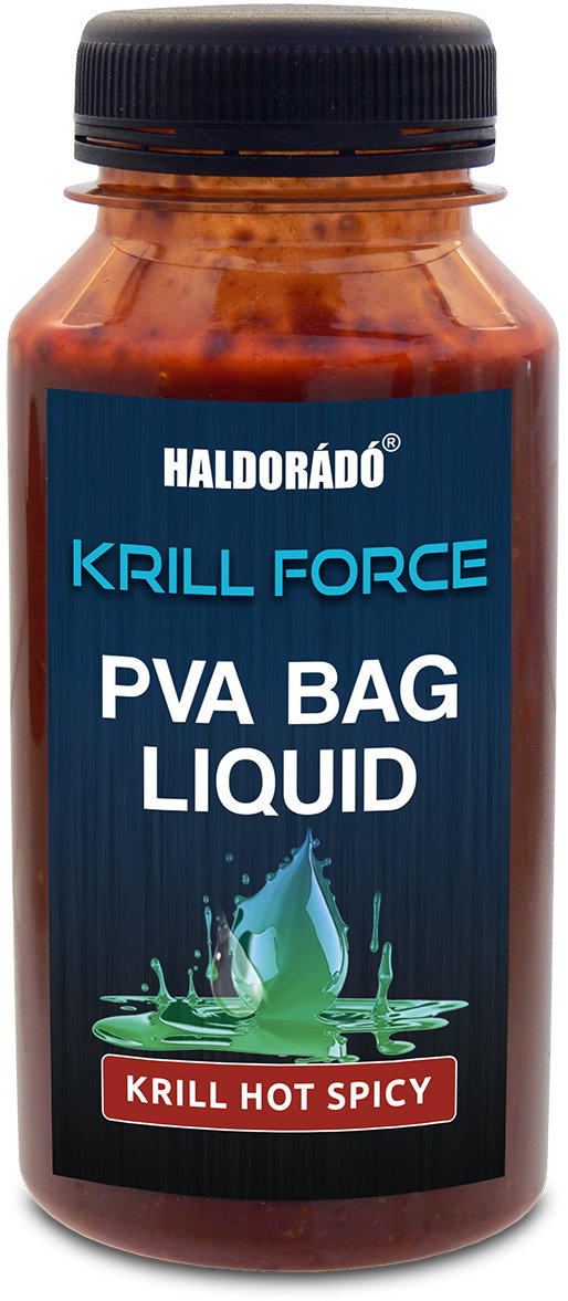 Haldorádó Dip Krill Force PVA Bag Liquid Krill Hot Spicy, 180 ml
