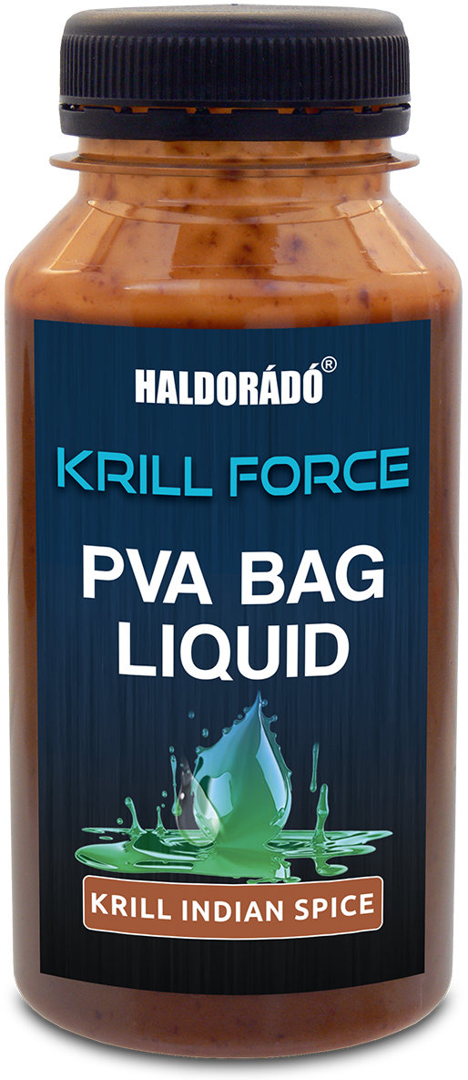 Haldorádó Dip Krill Force PVA Bag Liquid Krill Indian Spice, 180 ml