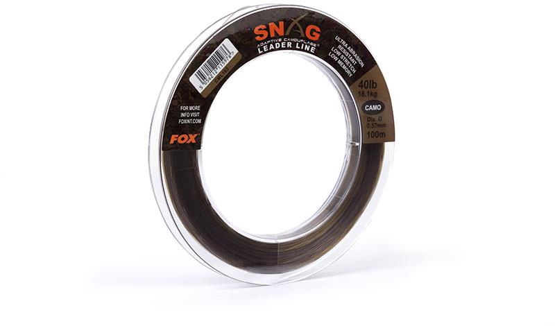 Fox Snag Leader Camo 80 m, 0,66 mm, 50 lb