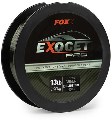 Fox Exocet Pro Mono 1000 m, 0,309 mm, 13 lbs, 5,90 kg