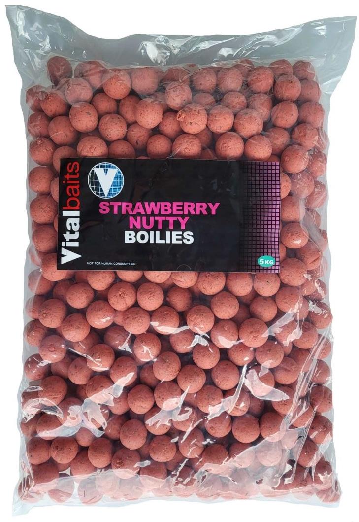 Vitalbaits Strawberry Nutty, 5 kg, 18 mm