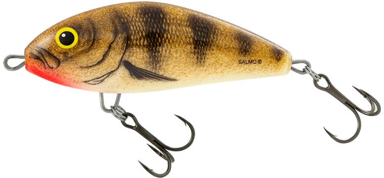 Salmo Fatso Floating 8 cm, Emerald Perch