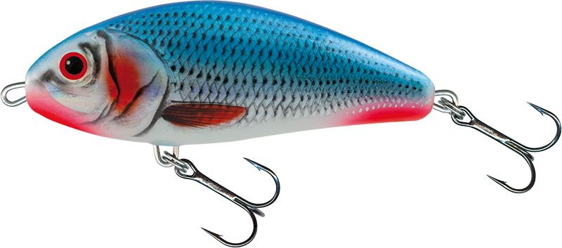 Salmo Fatso Sinking 12 cm, Bleeding Blue Shad