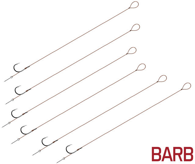 Delphin Nadväzec Proxi Sting BARB 8 cm 0,10 mm Veľkosť 12 Sting 5 mm 6 ks
