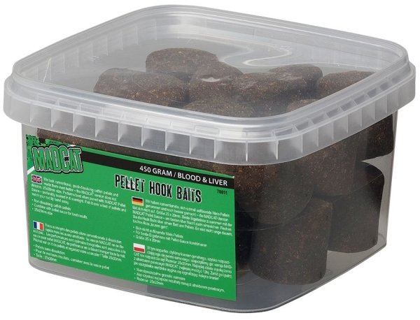 MADCAT Pellet Hook Bait 450 g 25 mm Blood N Liver