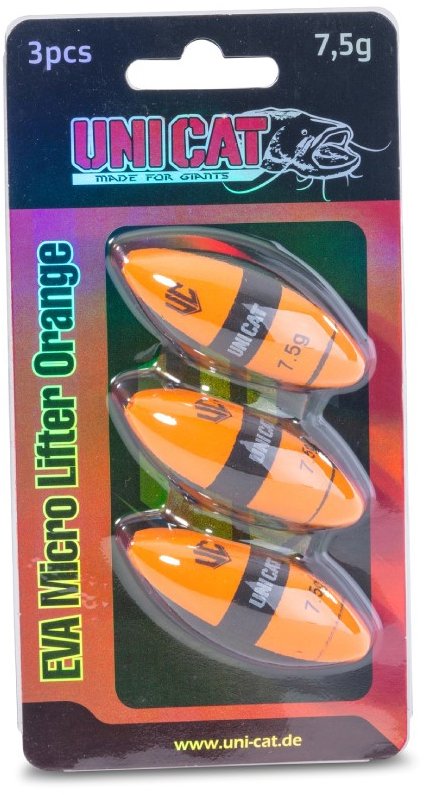 Uni Cat Podvodní splávek EVA Micro Lifter Orange 3,5 g 3 ks