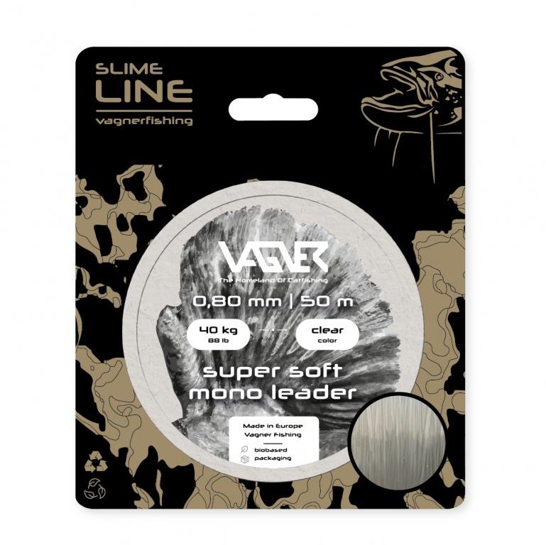 Vagner Super Soft Mono Leader 50 m 1,20mm 70kg