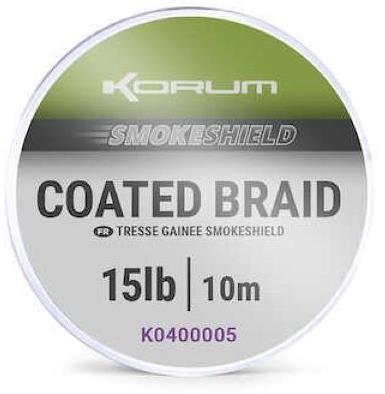 KORUM Šnúra Smokeshield Coated Braid 10 m, 15 lb