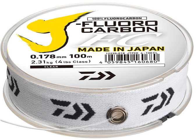 Daiwa J-Fluorocarbon Leader 100 m 0,200 mm 2,86 kg