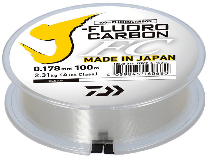 Daiwa J-Fluorocarbon Leader 50 m 0,816 mm 30,6 kg