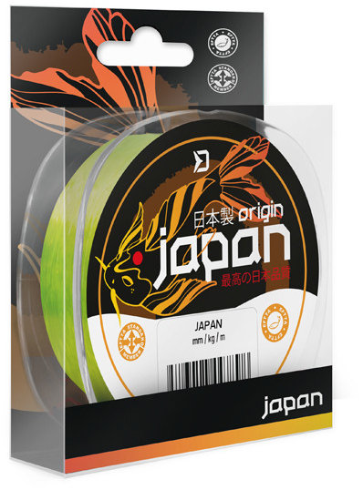 Delphin JAPAN Origin fluo žltý 200 m 0,148 mm 1,88 kg