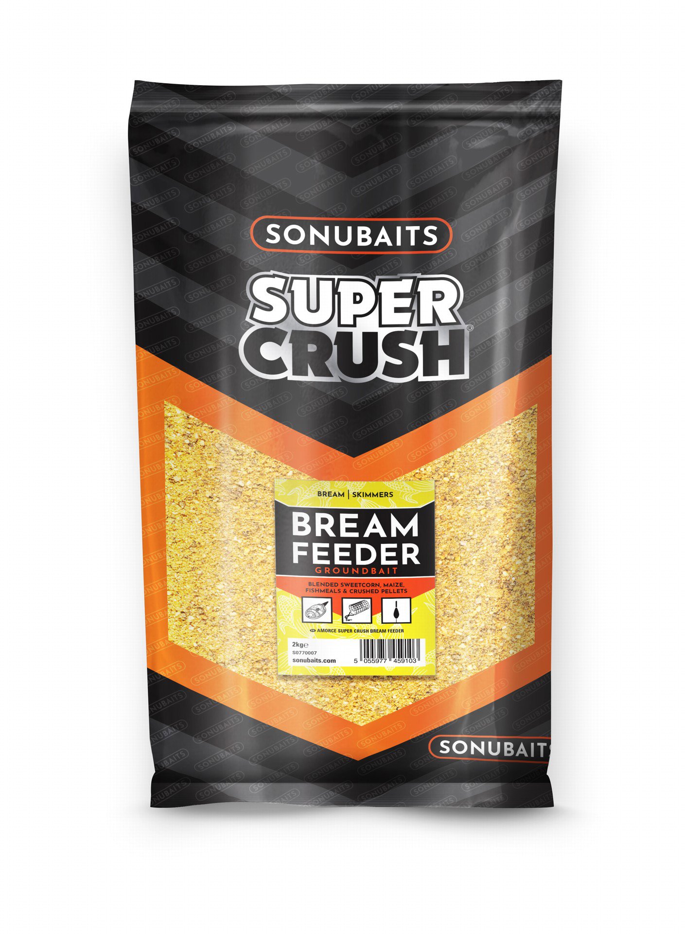 Sonubaits Vnadiaca zmes Supercrush Bream Feeder 2 kg