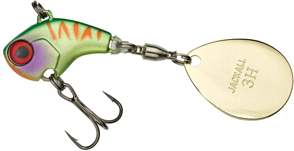 Illex Wobler Deracoup 2,2 cm 7 g Lime Chart Tiger