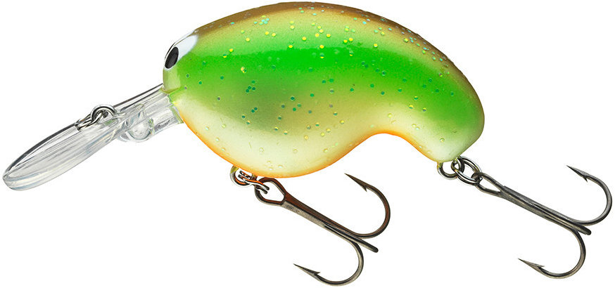 Daiwa Wobler Prorex Chibi Fuku 1 Crank 4,1 cm 6,5 g Special Chartreuse