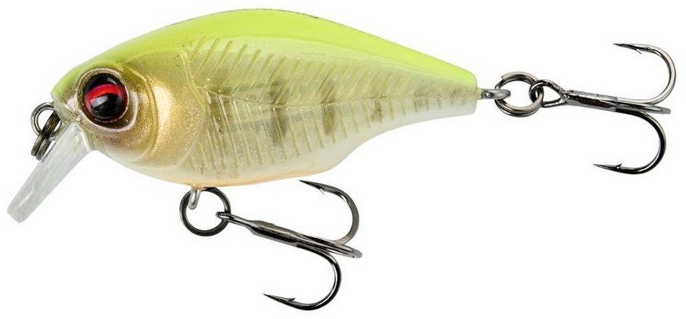 Savage Gear Wobler Petit Gravity Crank SR 4 cm 4,3 g F Fluór Yellow Tiger