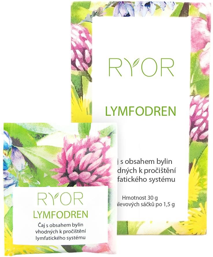 RYOR Čaj Lymfodren 20× 1,5 g