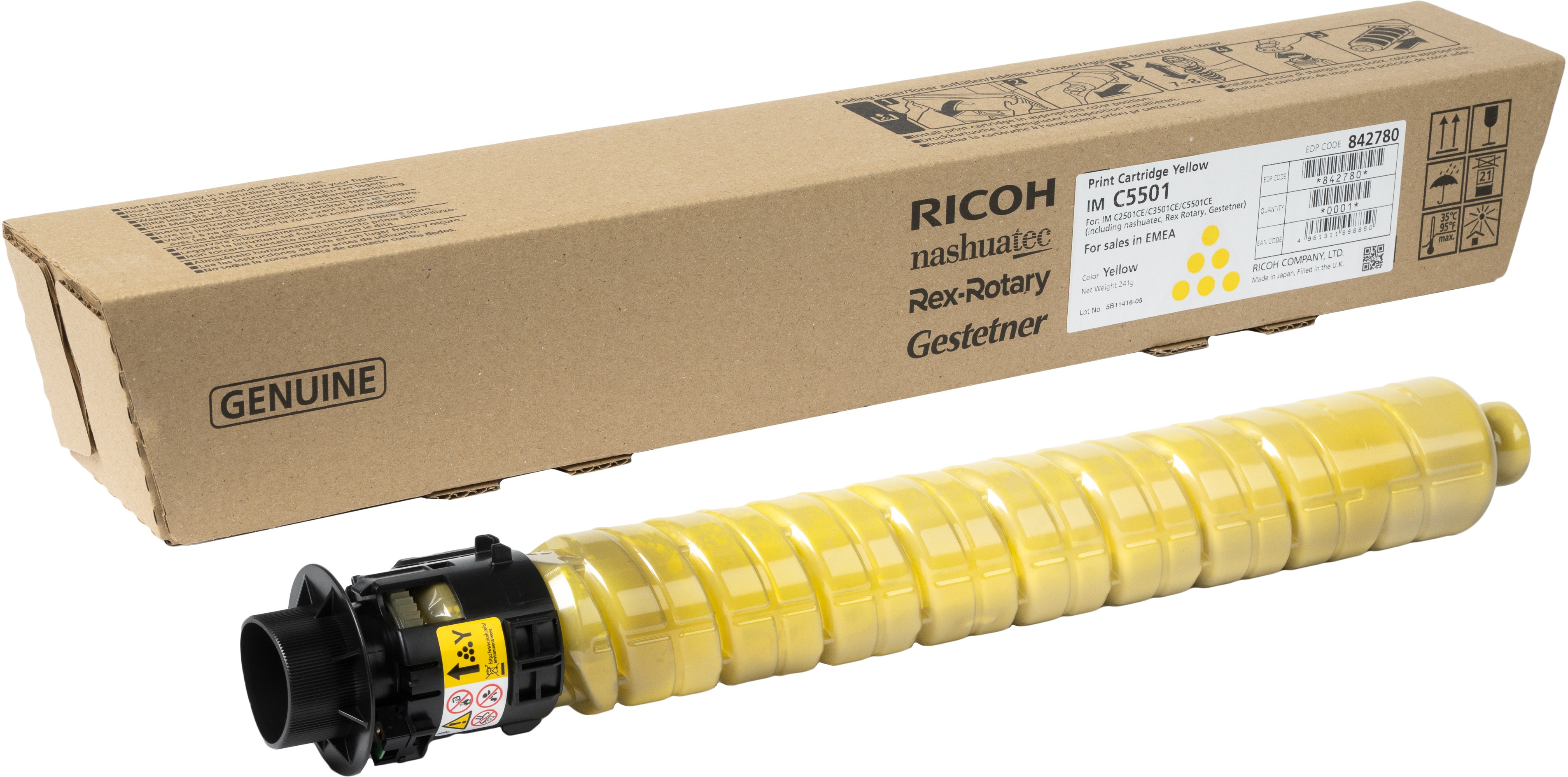 Ricoh IM C5501 žltý