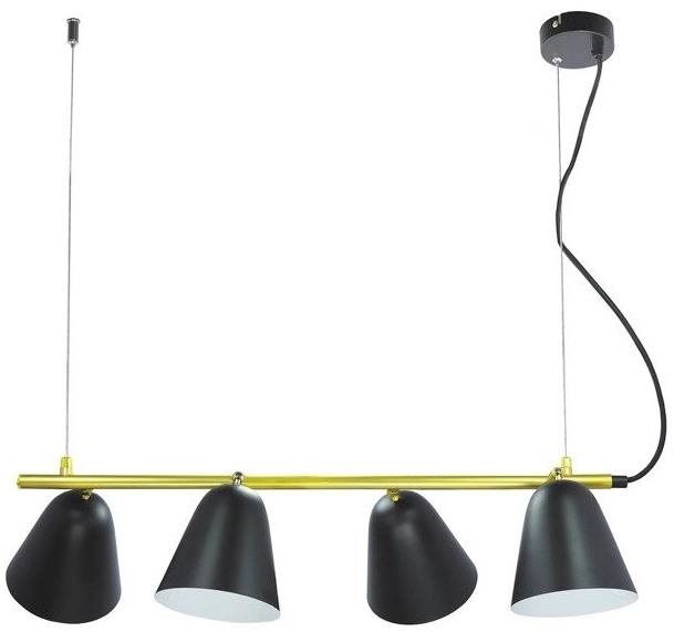 Rabalux – Luster na lanku ALTDER 4× E14/40 W/230 V