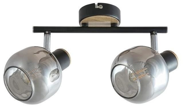 Rabalux – Bodové svietidlo SALAZAR 2× E14/40 W/230 V
