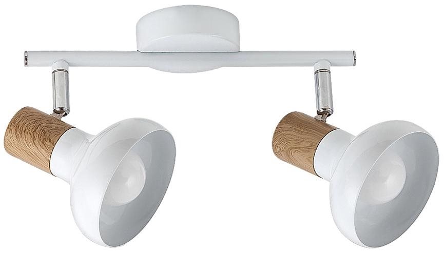Rabalux – Bodové svietidlo 2× E14/4 0W/230 V biele