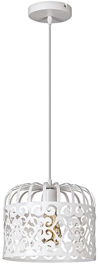 Rabalux – Luster 1× E27/60 W/230 V biely
