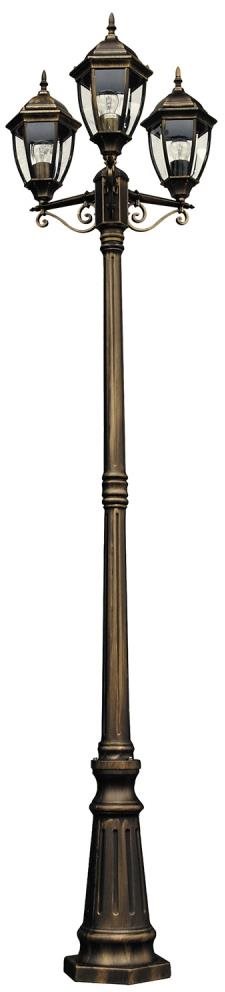 Rabalux – Vonkajšia lampa 3× E27 / 60 W / 230 V / IP44