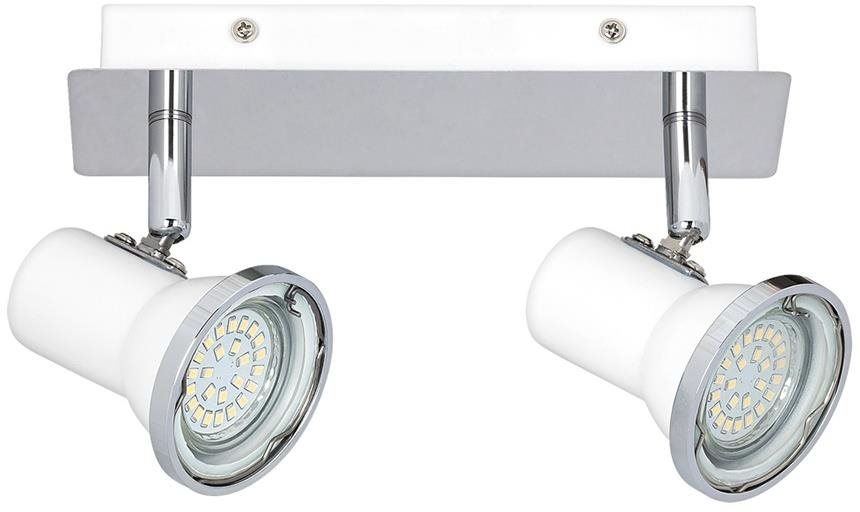 Rabalux – LED Kúpeľňové bodové svietidlo 2× GU10/4,5 W/230 V IP44