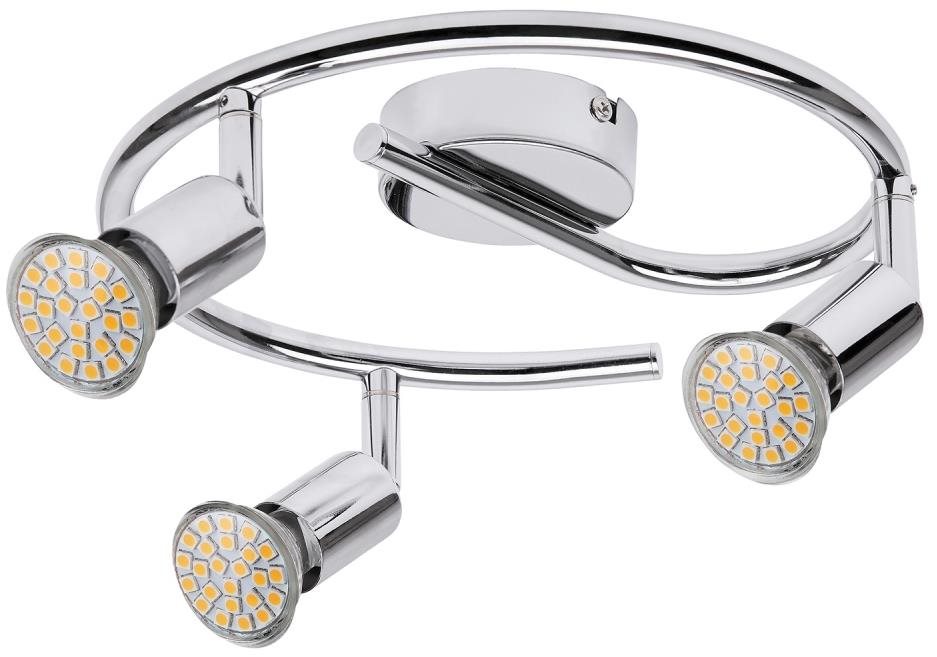 Rabalux – LED Bodové svietidlo 3× GU10/3 W/230 V