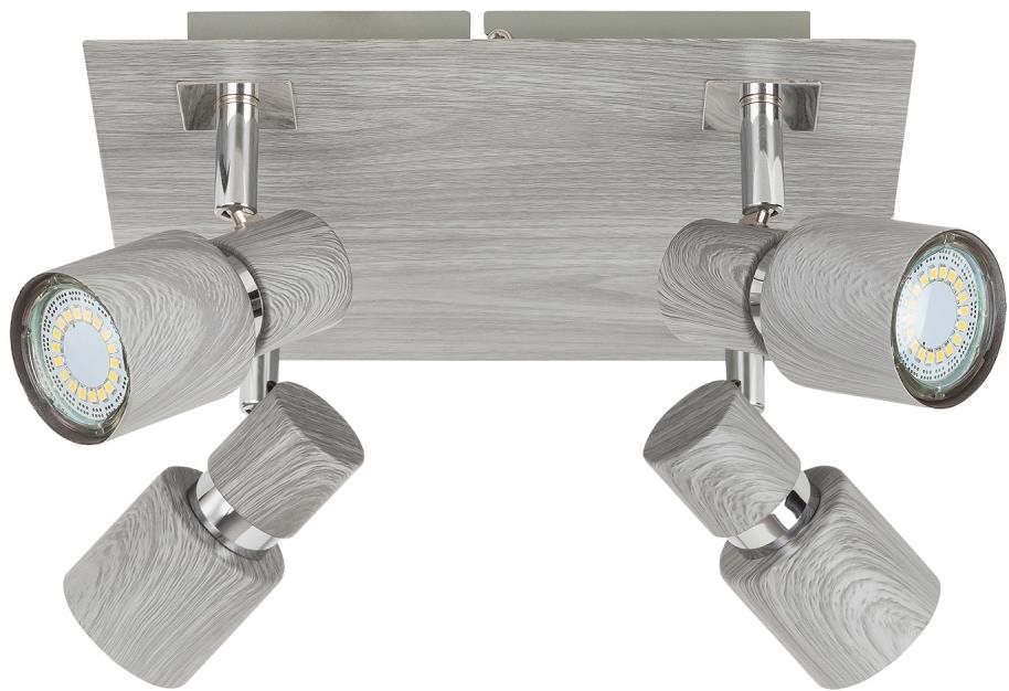 Rabalux 6128 – Bodové svietidlo MERKUR 4× GU10/50 W/230 V