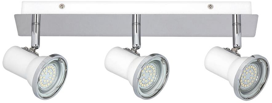 Rabalux – LED Kúpeľňové bodové svietidlo 3× GU10/4,5 W/230 V IP44