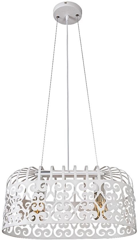 Rabalux – Luster 2× E27/60 W/230 V biely