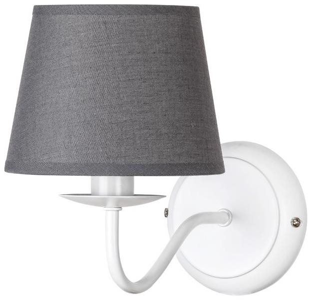Rabalux 5479 – Nástenné svietidlo FLAVIO 1× E14/40 W/230 V Sivé