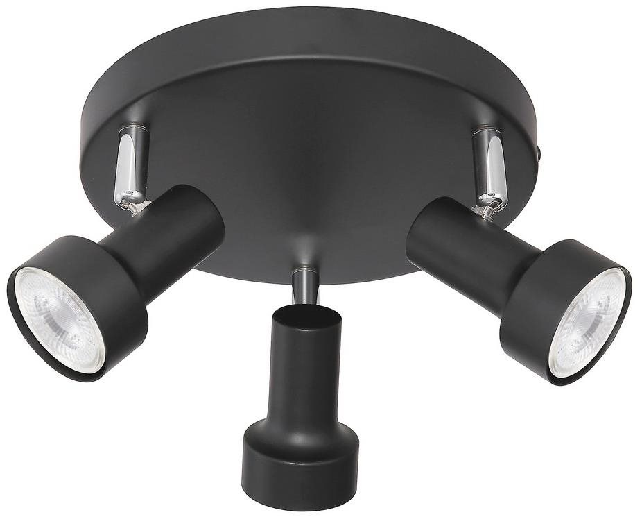 Rabalux 5324 – Bodové svietidlo KONRAD 3× GU10/50 W/230 V