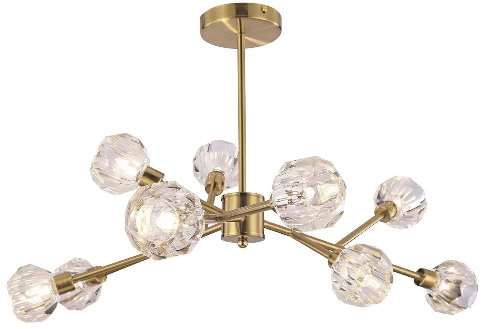 Rabalux 5395 – Luster na tyči KASSIA 9× G9/5 W/230 V