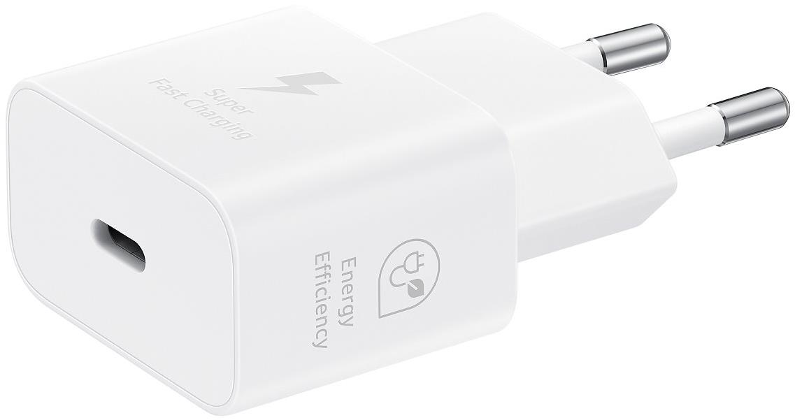 Samsung cestovná nabíjačka USB-C 25 W White (Bulk)