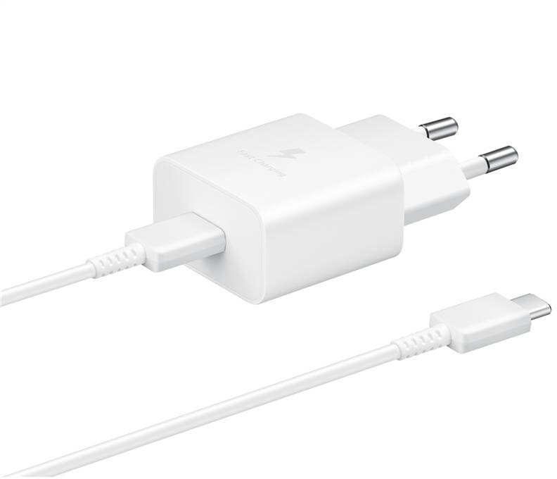 Samsung Nabíjačka s USB-C portom (15 W) biela