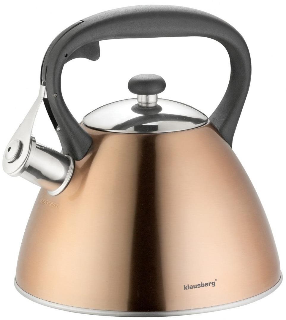 Rýchlovarná kanvica s píšťalkou 3L Kb-7209