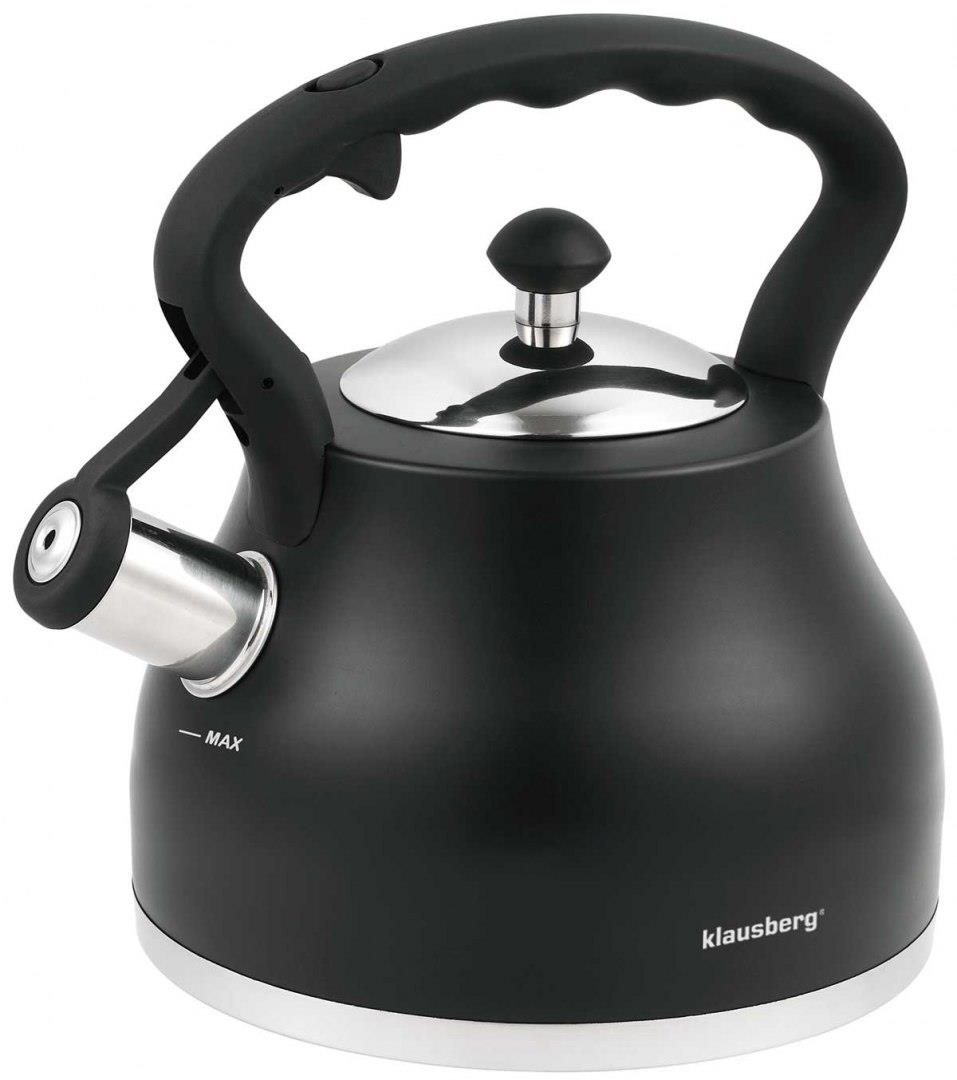 Rýchlovarná kanvica s píšťalkou 2,7 l Kb-7448
