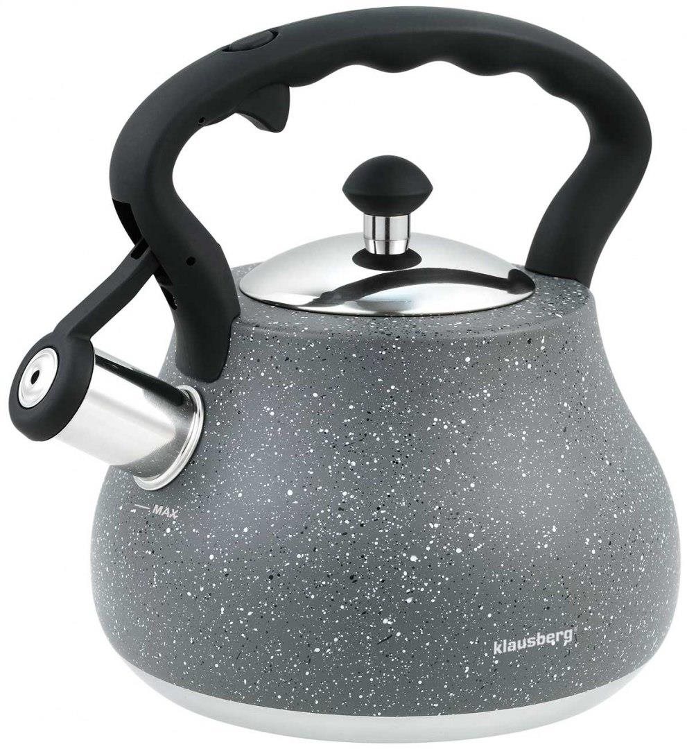 Rýchlovarná kanvica s píšťalkou 2,7 l Kb-7447