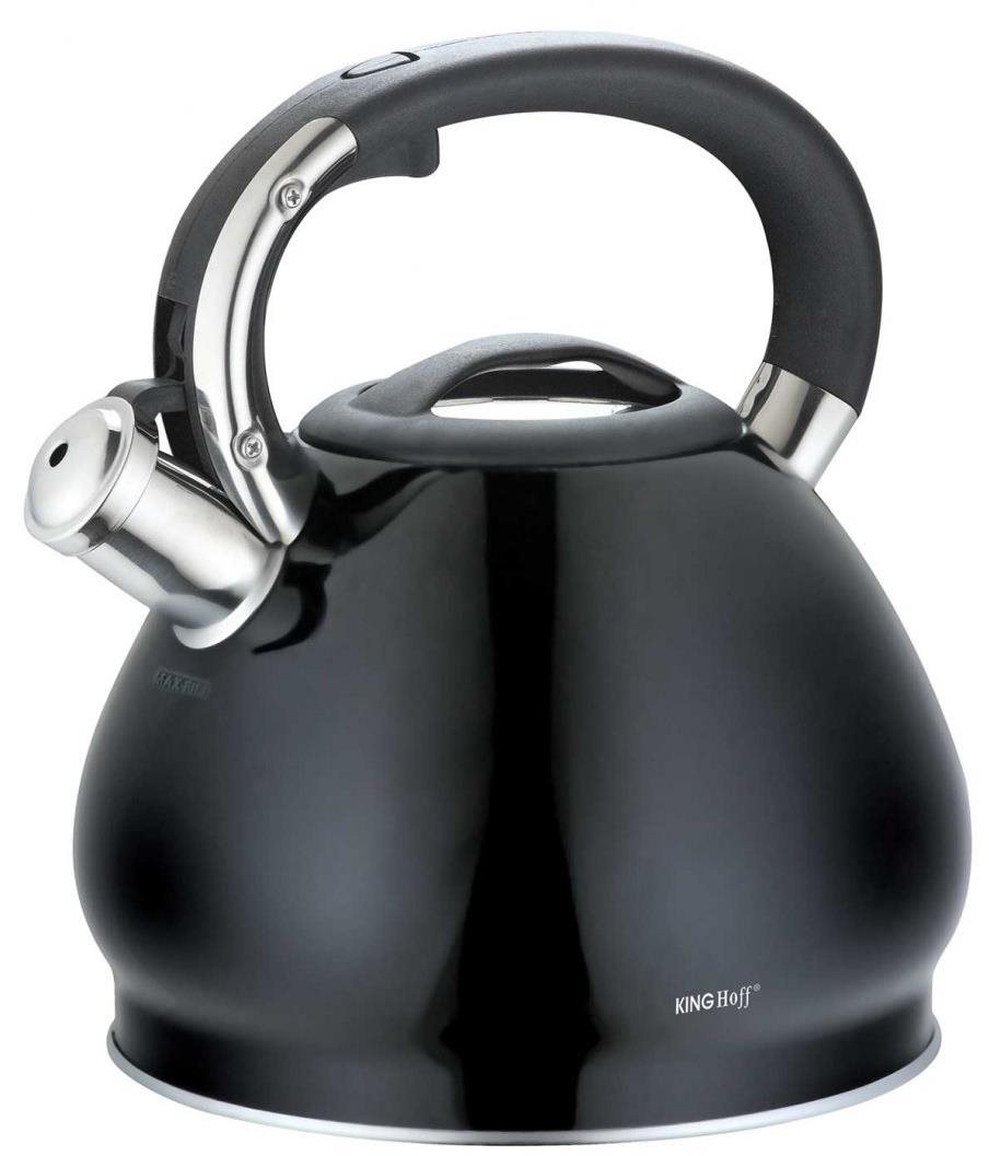 Rýchlovarná kanvica Kinghoff s píšťalkou 3,4 l Kh-1221