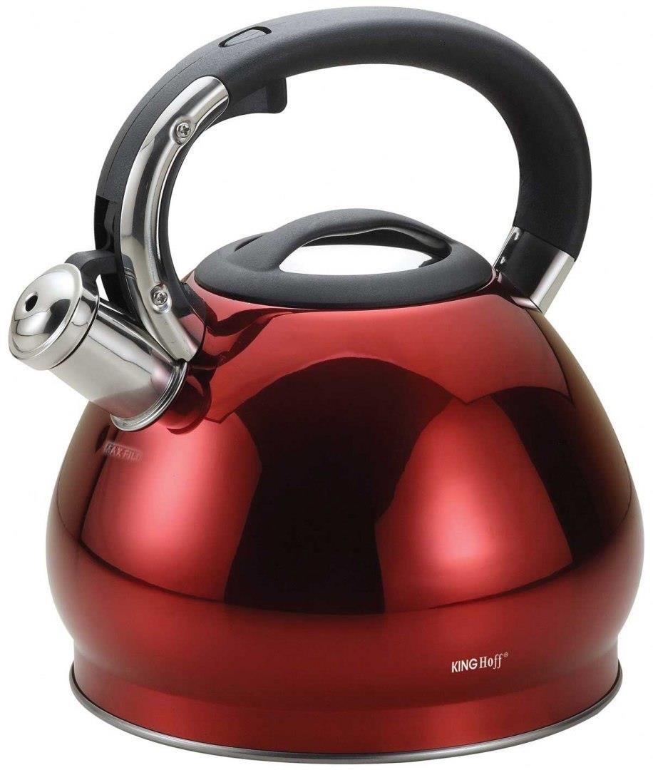 Rýchlovarná kanvica Kinghoff s píšťalkou 3,4 l Kh-1212