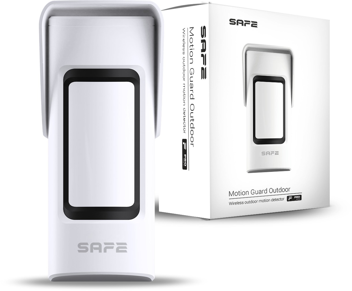 SAFE Motion Guard Outdoor, biely