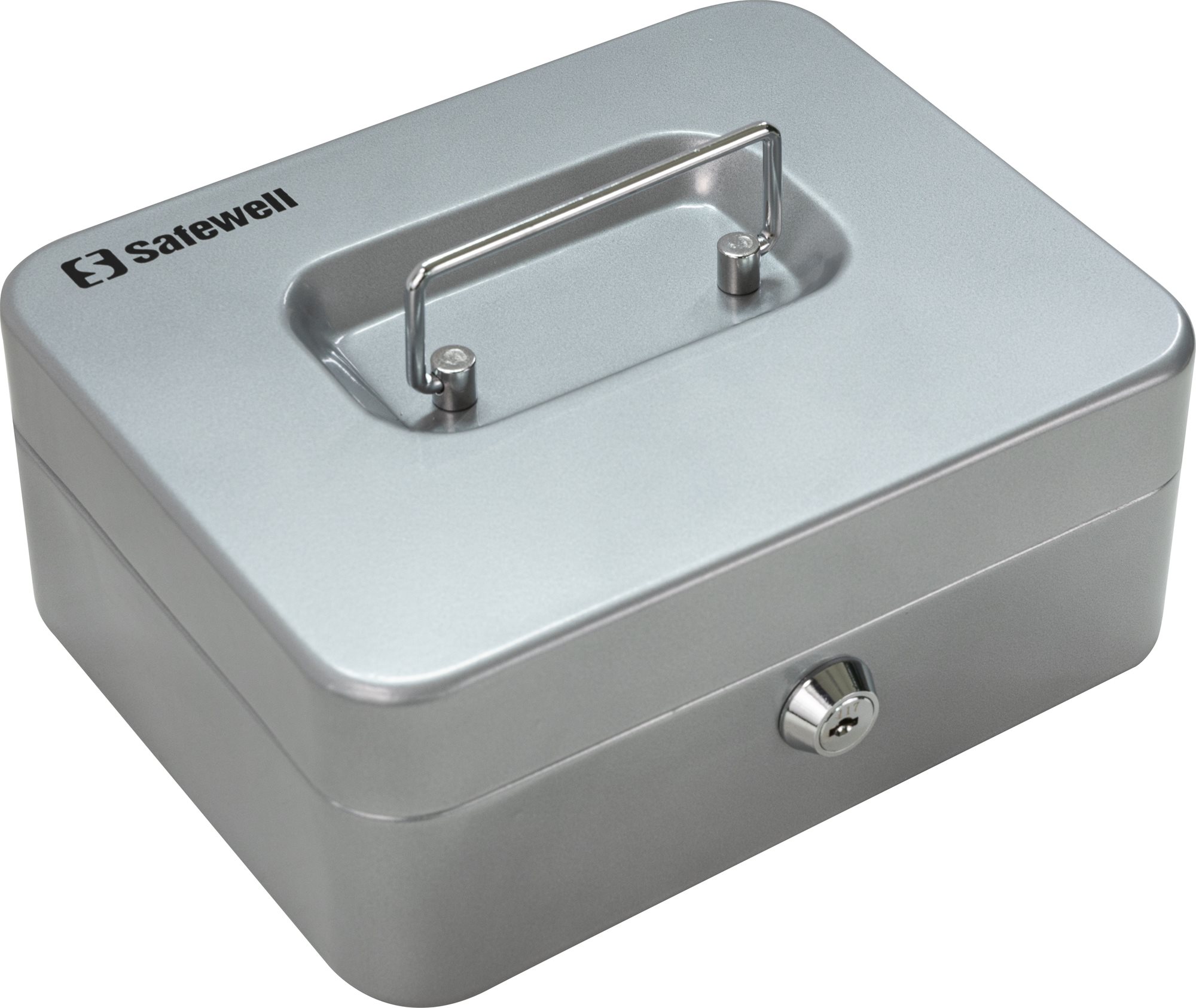 SAFEWELL Pokladnička 20, sivá
