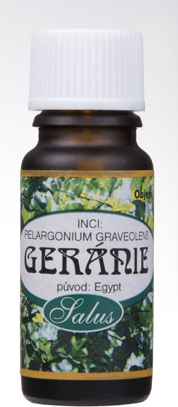Saloos 100 % prírodný esenciálny olej Geránium 5 ml